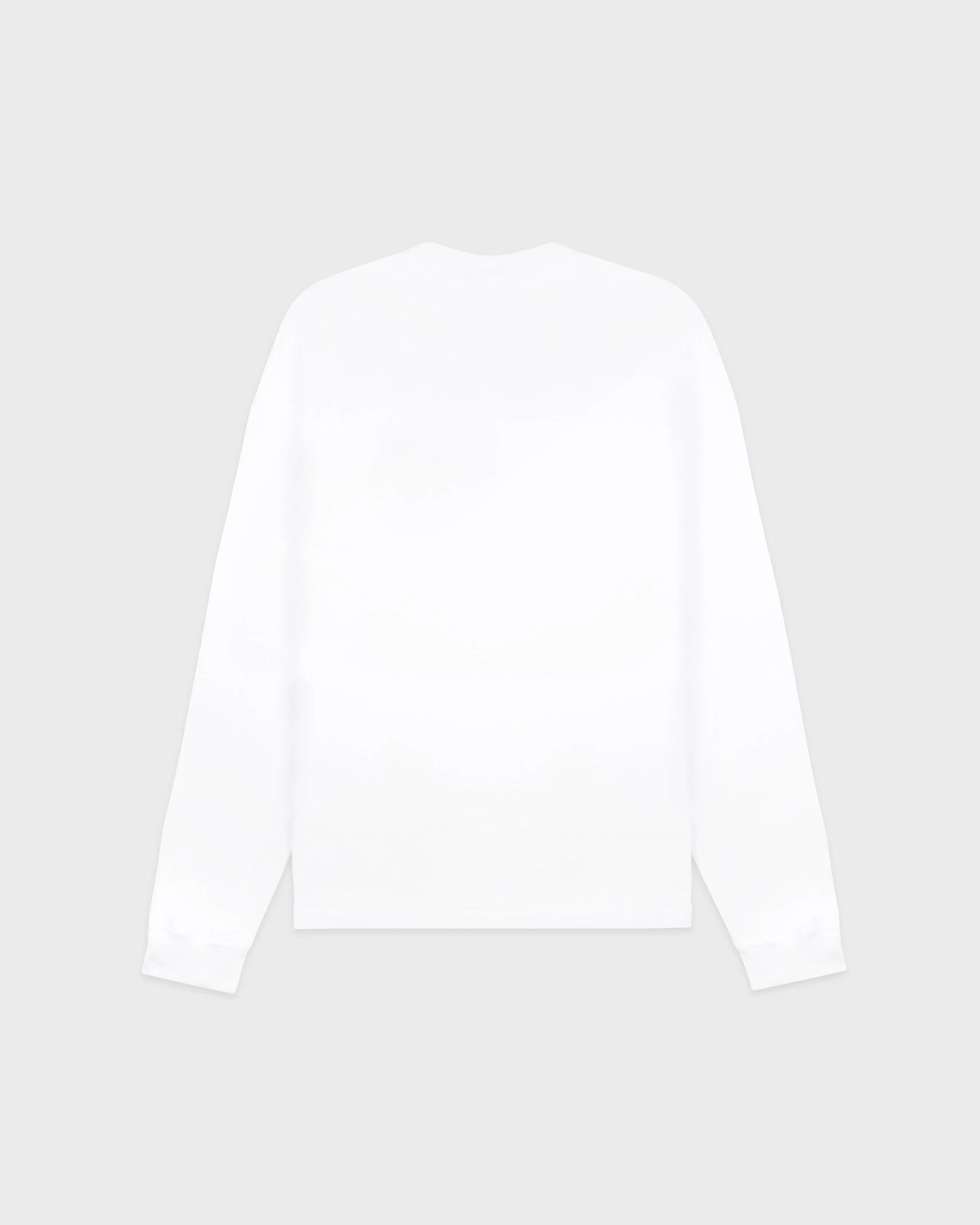 Yale Crest Longsleeve T-Shirt - White