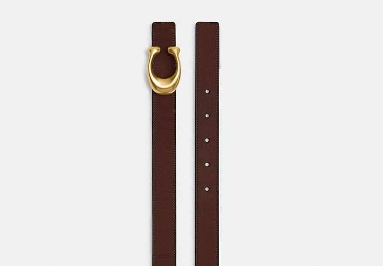 Sculpted C Buckle Reversible Belt, 25 Mm