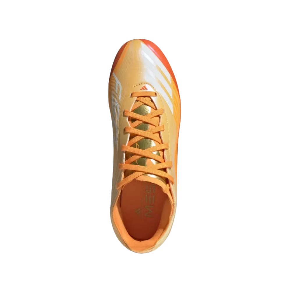 Adidas F50 Messi League Firm Multi Ground Soccer Cleats Kids Pure Tangerine
