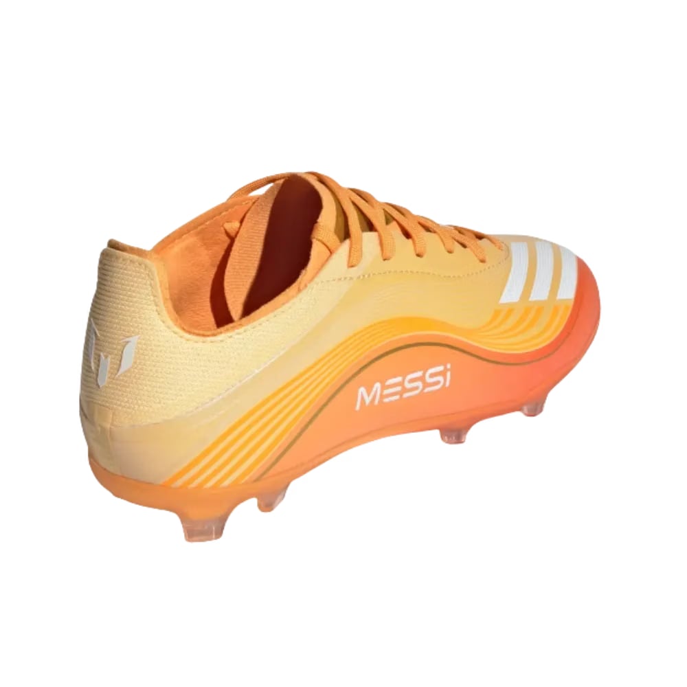 Adidas F50 Messi League Firm Multi Ground Soccer Cleats Kids Pure Tangerine