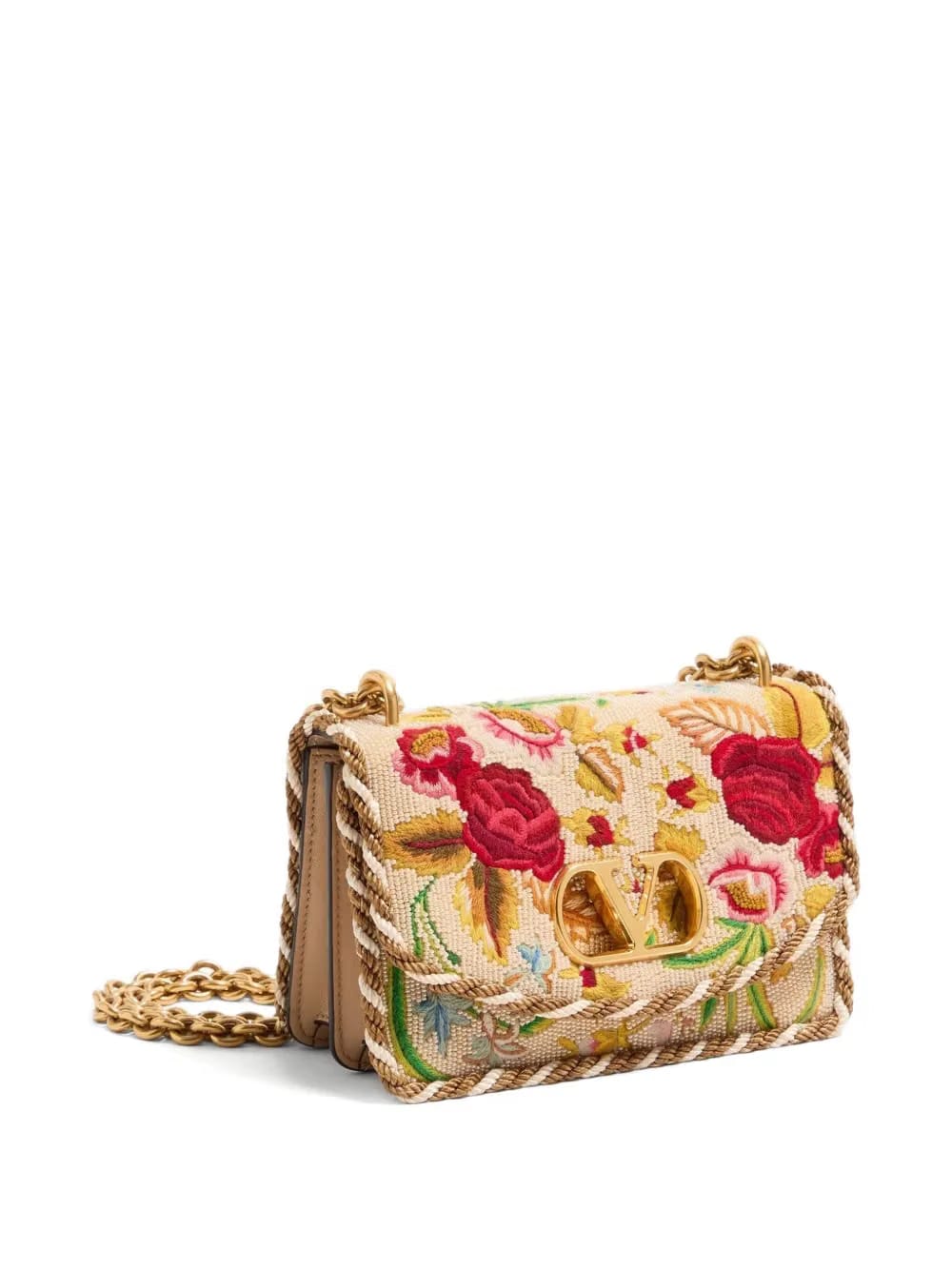 small Vain embroidered shoulder bag