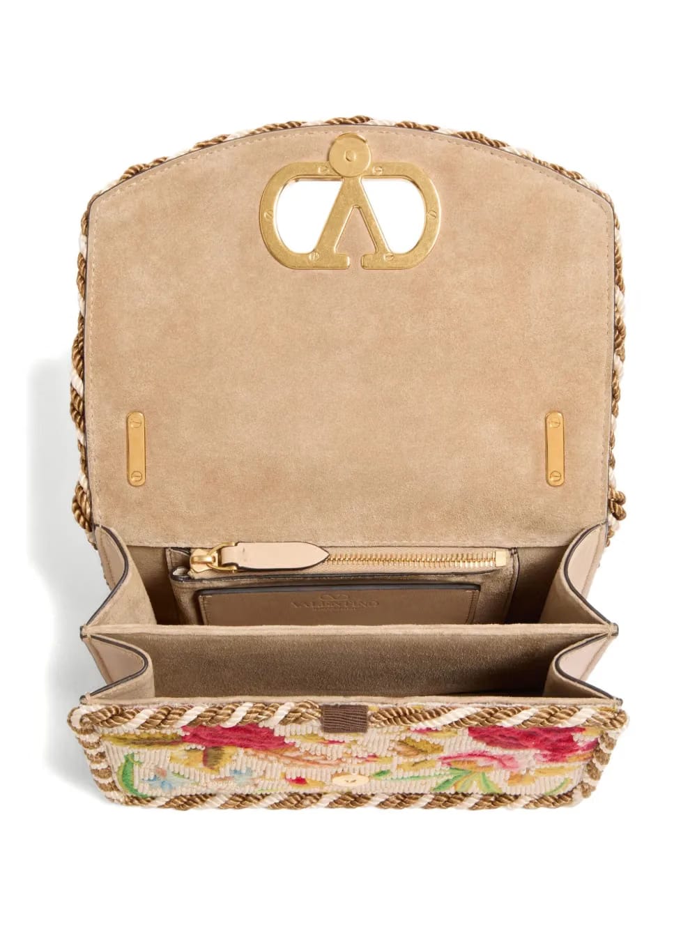small Vain embroidered shoulder bag
