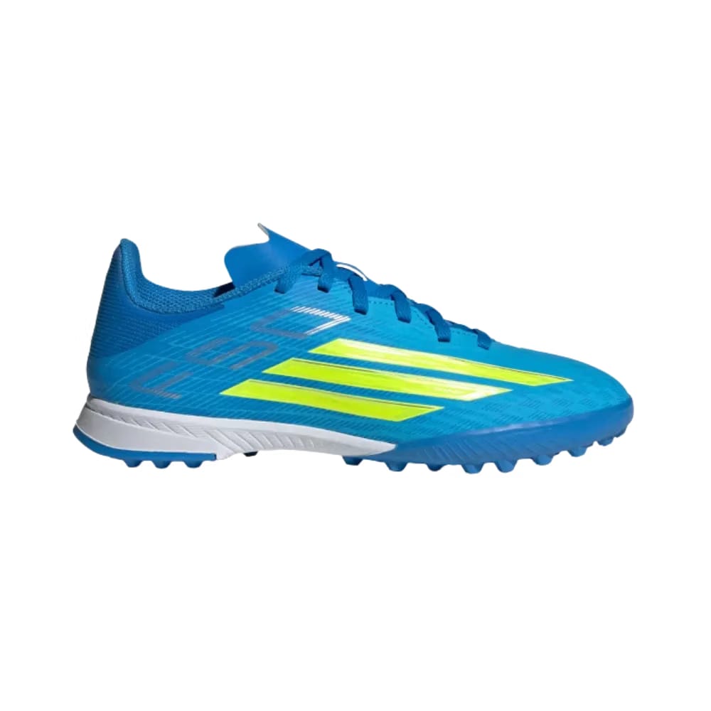Adidas F50 League Turf Soccer Kids Lucid Ray Blue