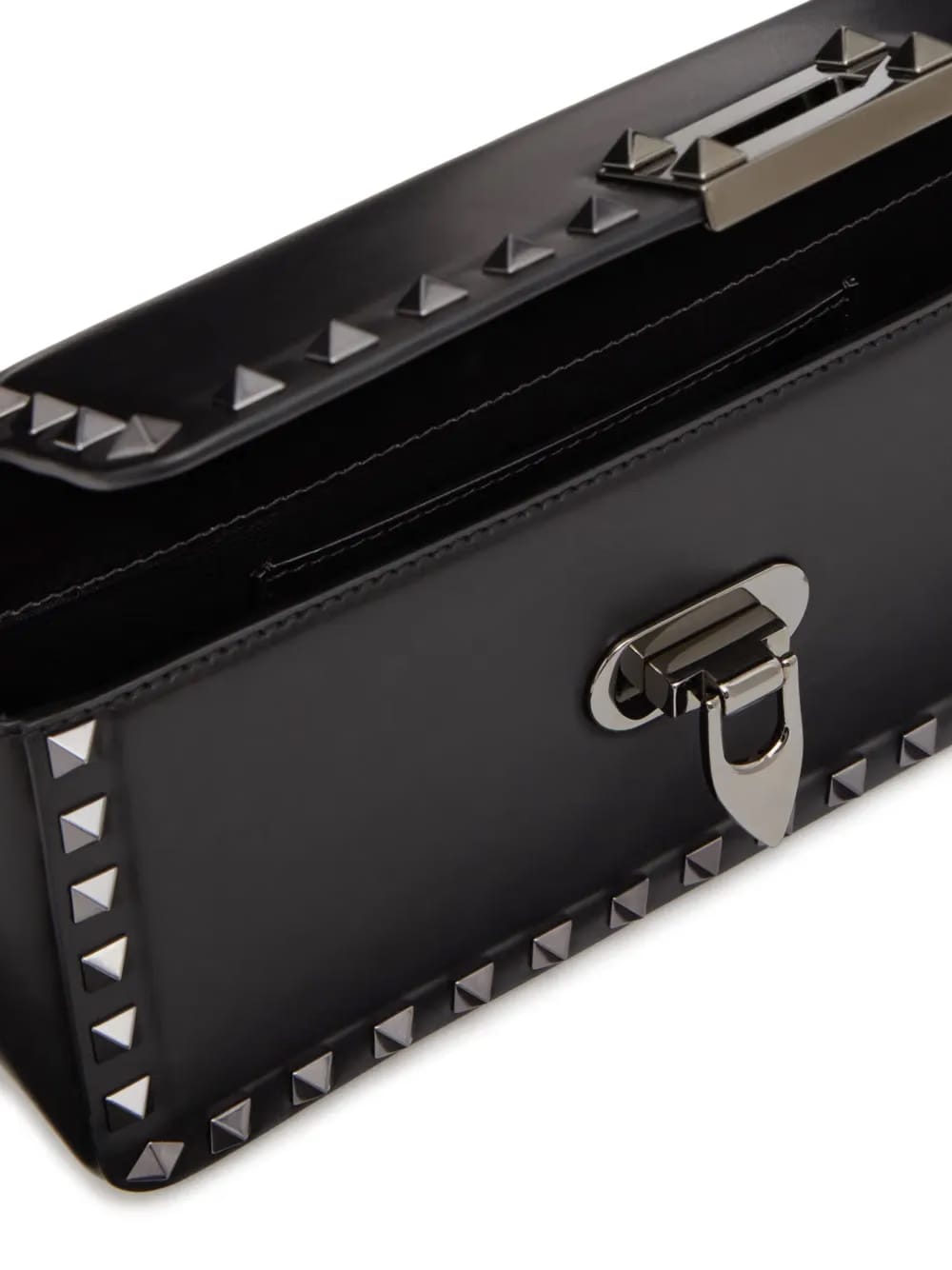 Rockstud23 E/W leather shoulder bag