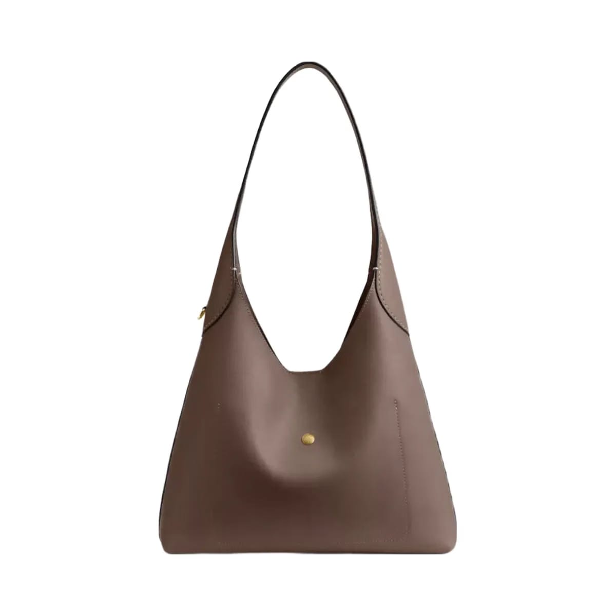 Coach Brooklyn Shoulder Bag 28 in Brass Dark Stone