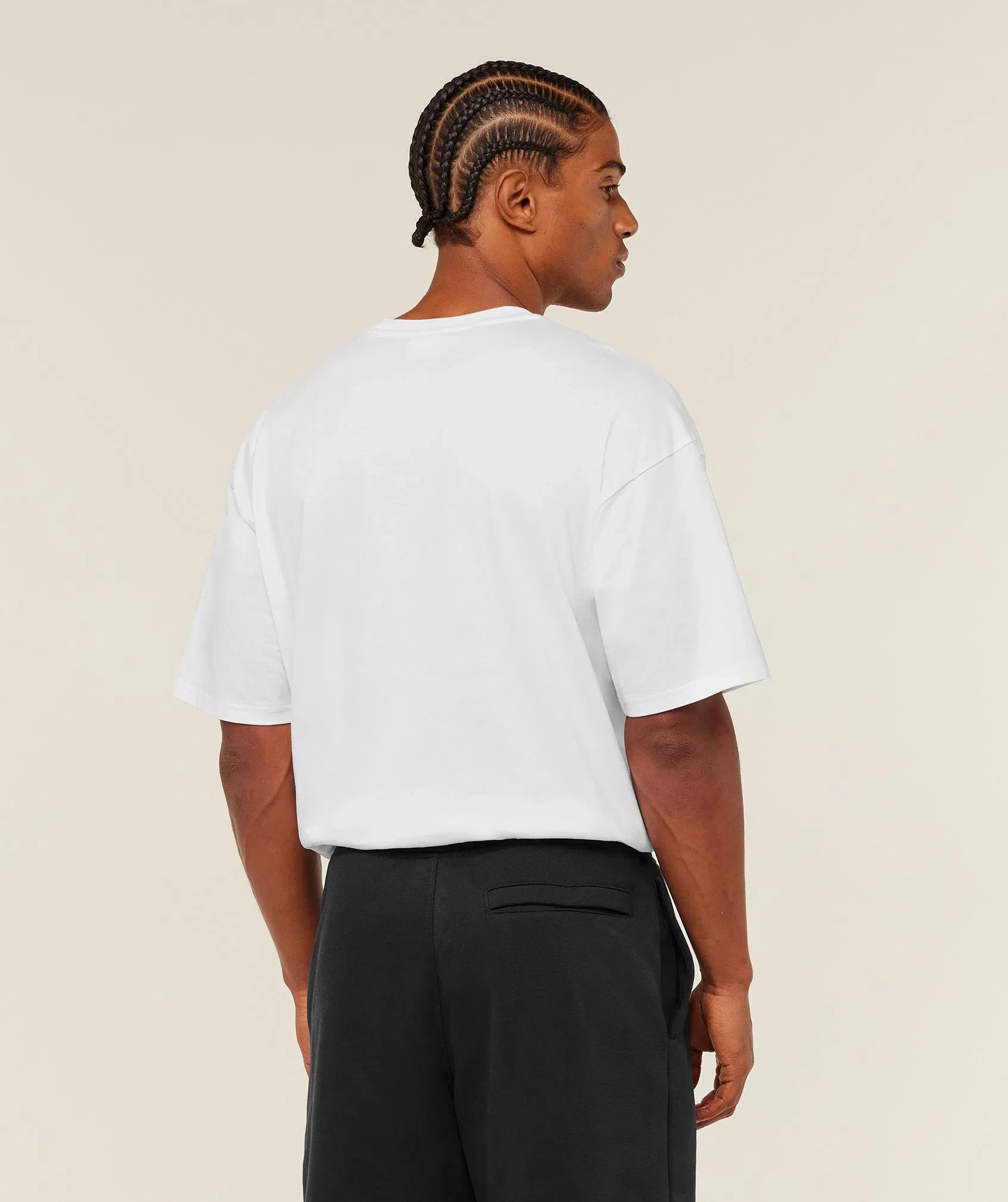 Gymshark Crest Oversized T-Shirt - GS White