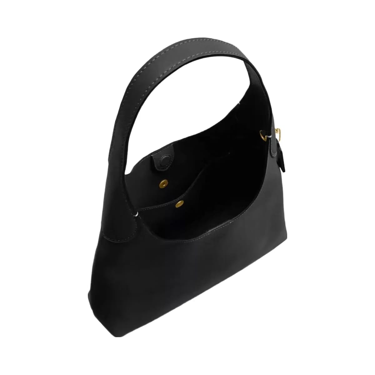 Coach Brooklyn Shoulder Bag 28 in Brass Black