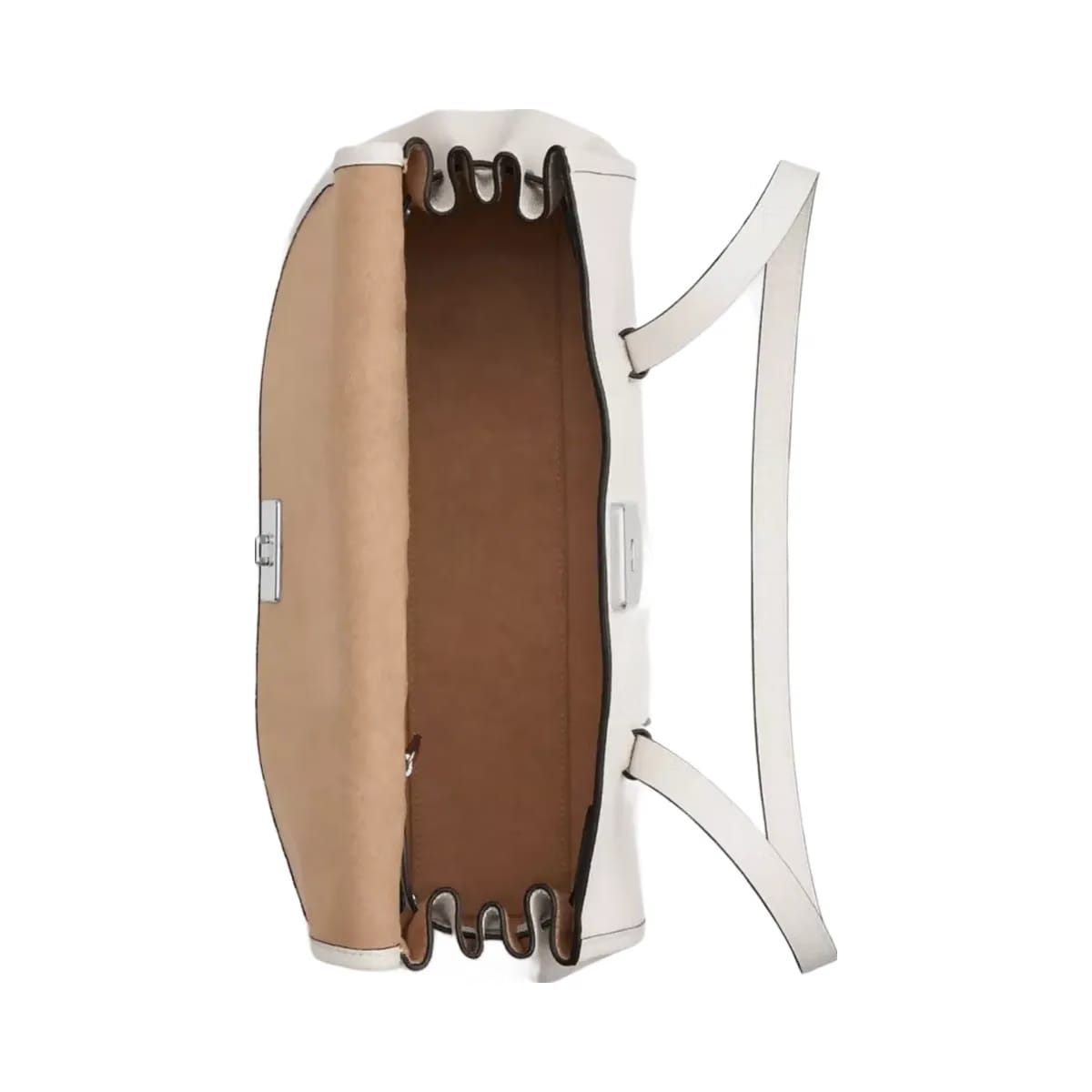 Coach Bridget Flap Shoulder Bag in Silver Chalk