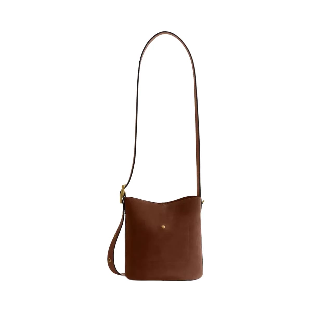 Coach Bleecker Bucket Bag 21 in Brass Warm Brown