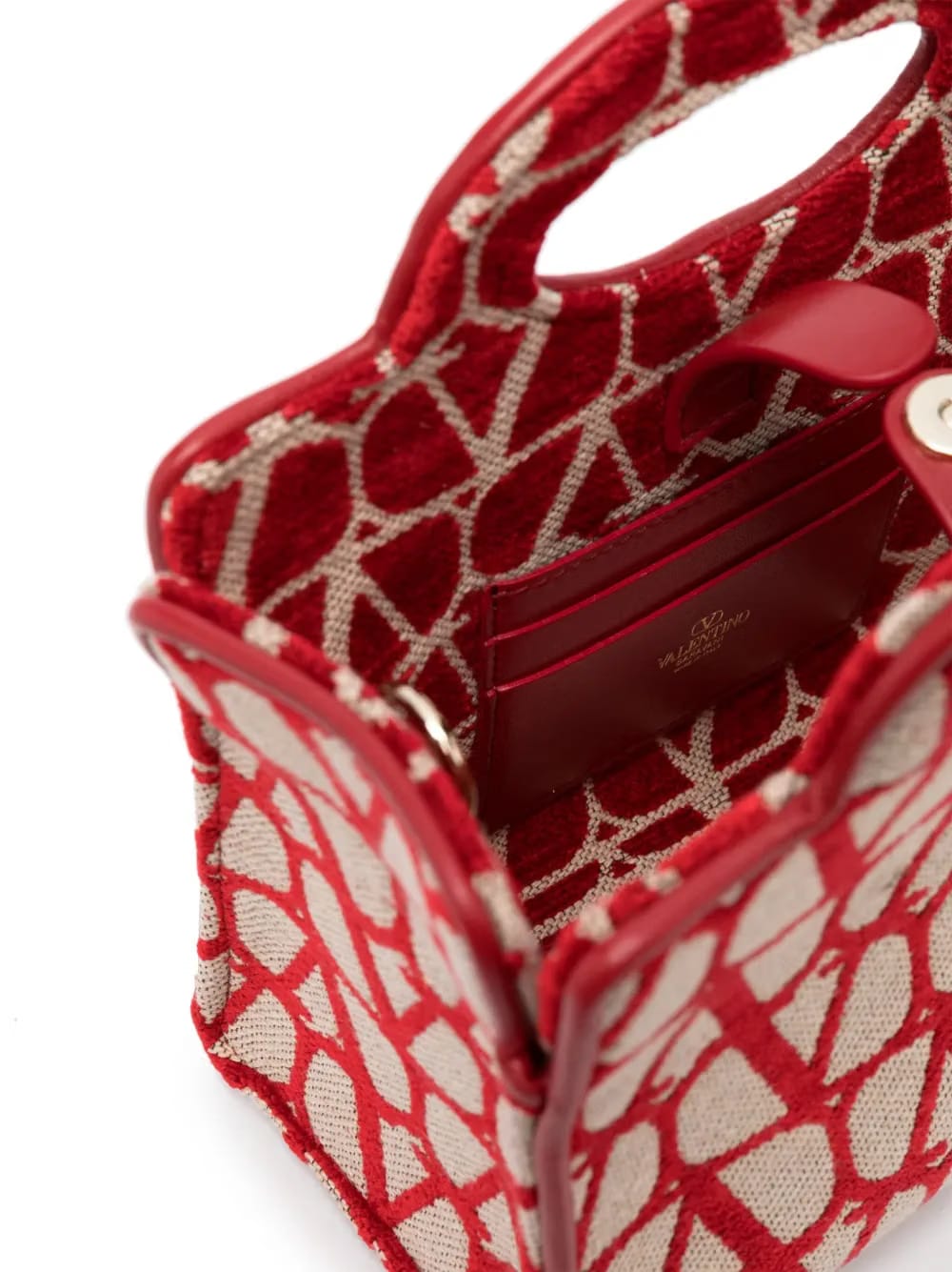 mini Le Troisième jacquard tote bag