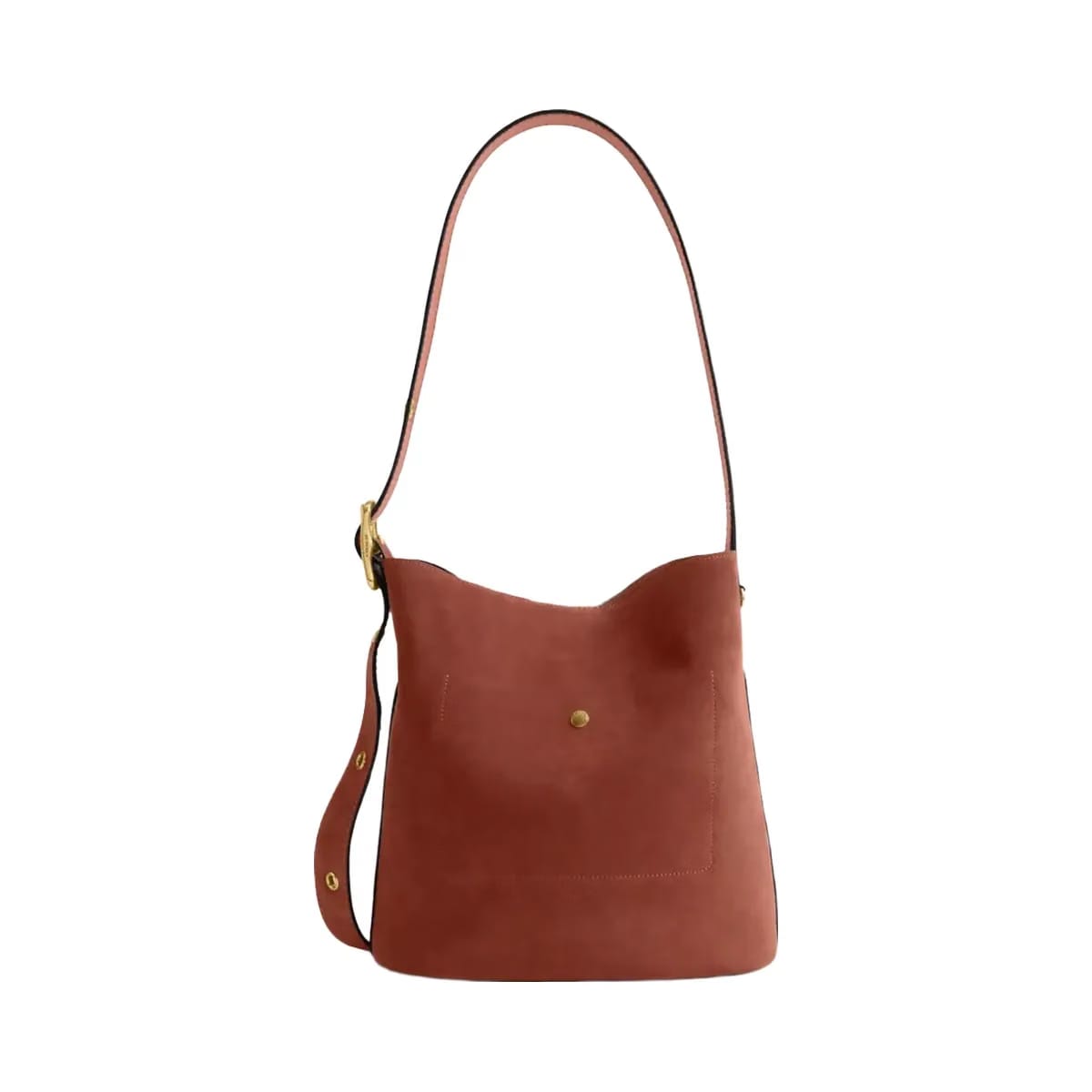 Coach Bleecker Bucket Bag in Brass Clay