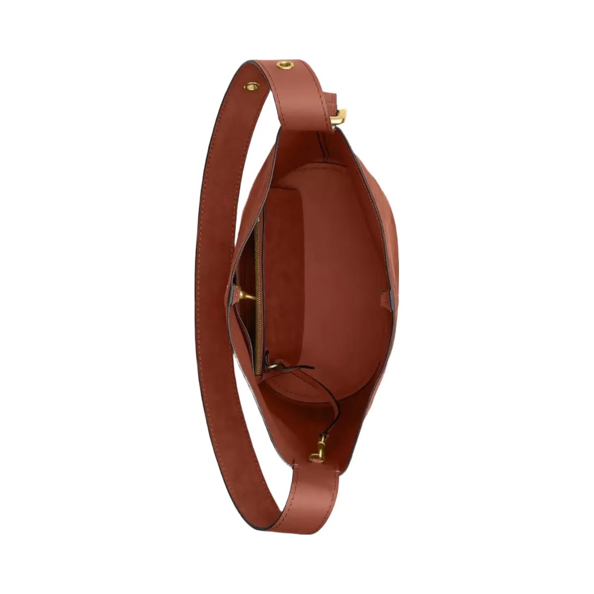 Coach Bleecker Bucket Bag in Brass Clay