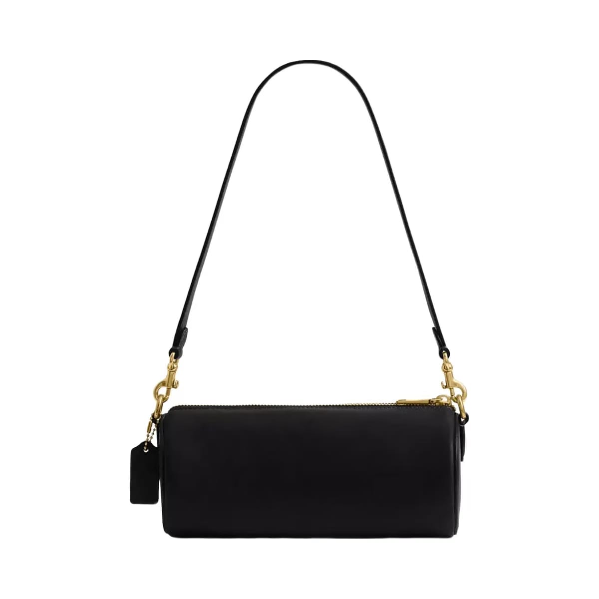 Coach Barrel Bag in Brass Black