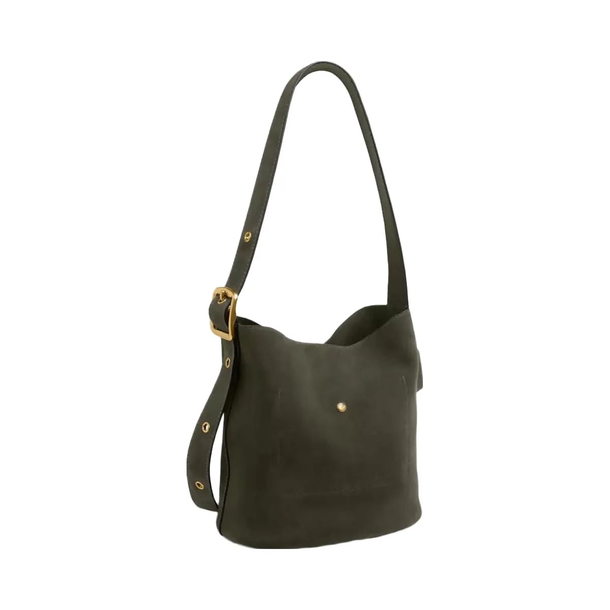Coach Bleecker Bucket Bag in Brass Olive