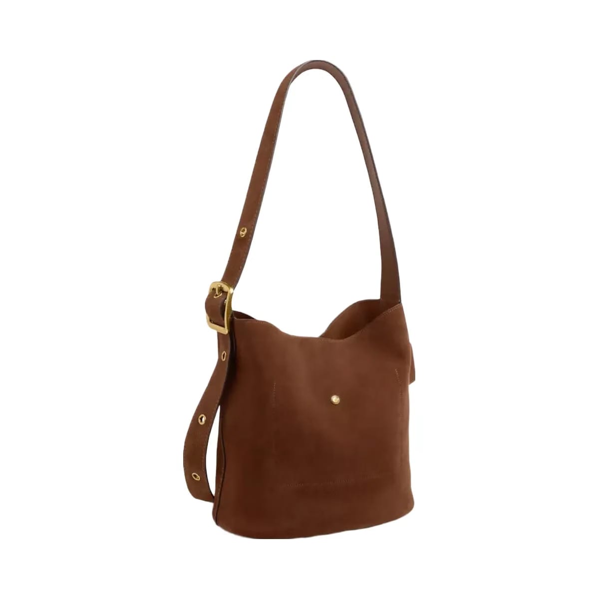 Coach Bleecker Bucket Bag in Brass Warm Brown