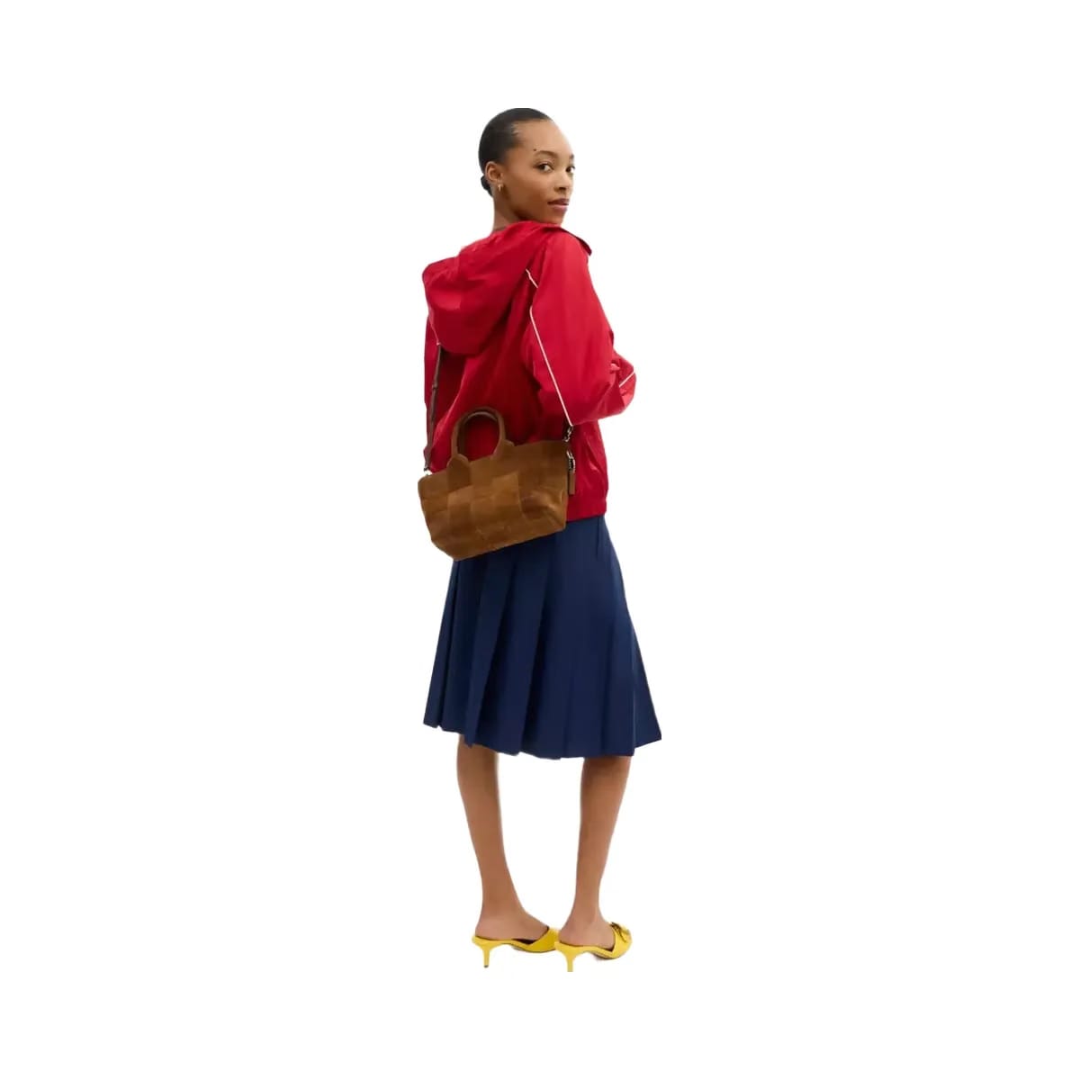 Coach Alter/Ego Small Tote Bag In Upcrafted Suede in Warm Brown