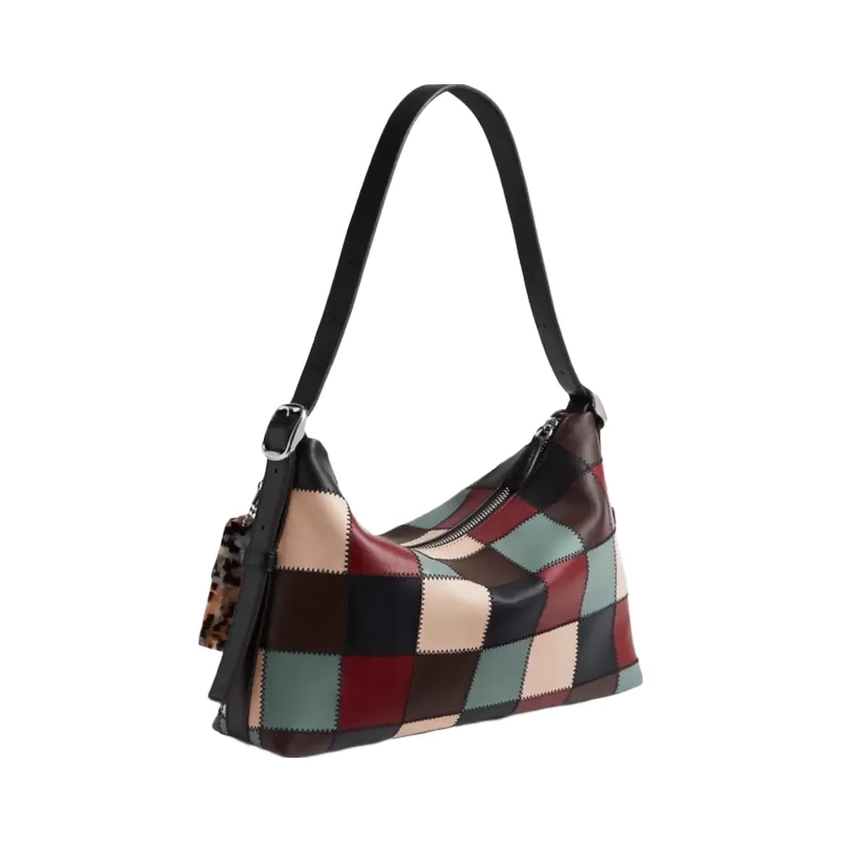 Coach Alter/Ego Slouchy Shoulder Bag In Upcrafted Leather in Multi 3