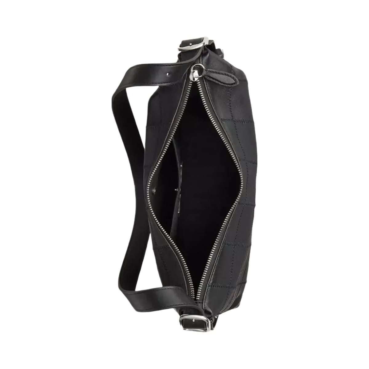 Coach Alter/Ego Slouchy Shoulder Bag In Upcrafted Leather in Black