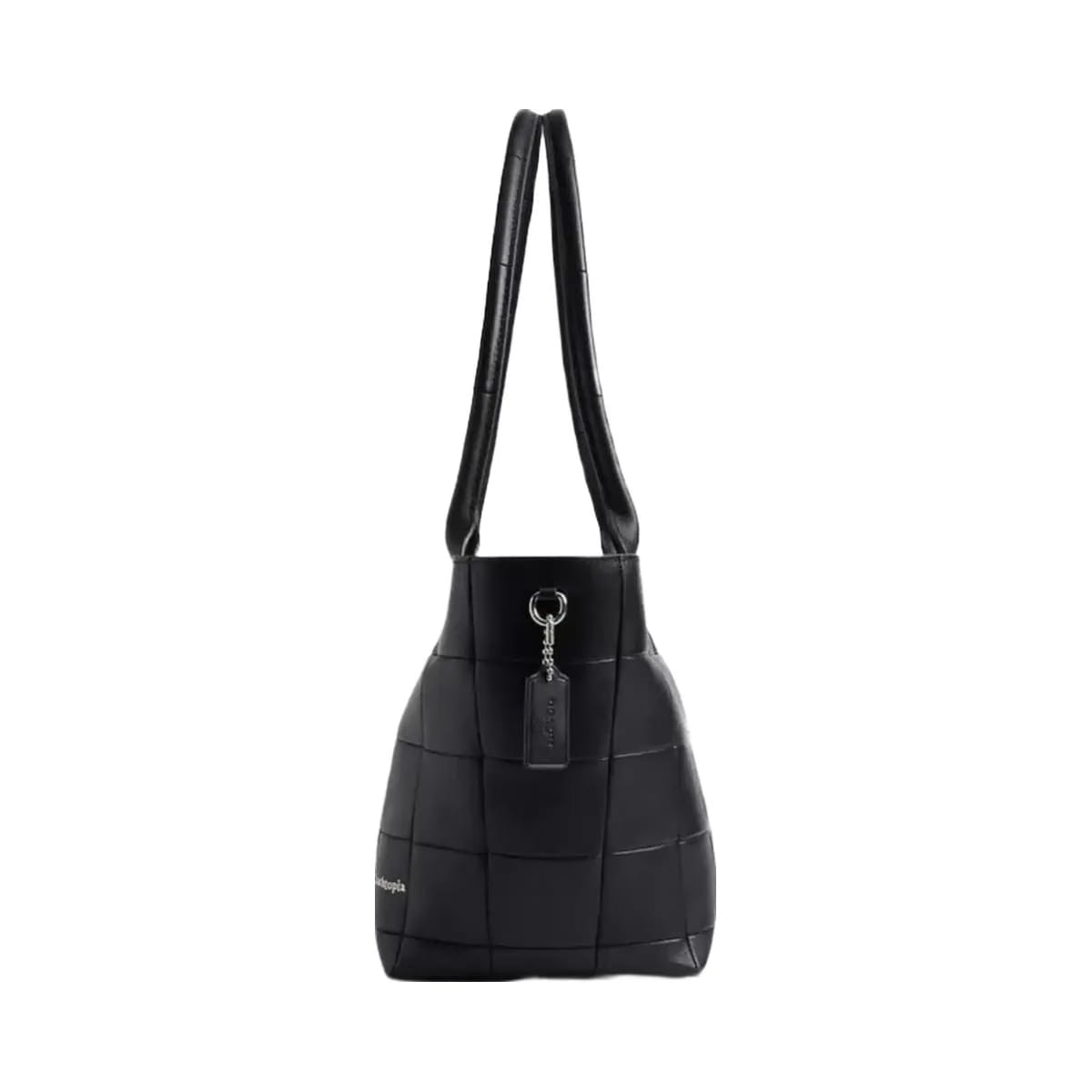 Coach Alter/Ego Large Tote Bag In Upcrafted Leather in Black