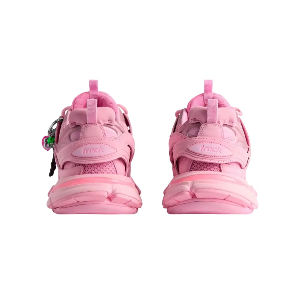 Balenciaga Track Sneaker With Charms In Pink
