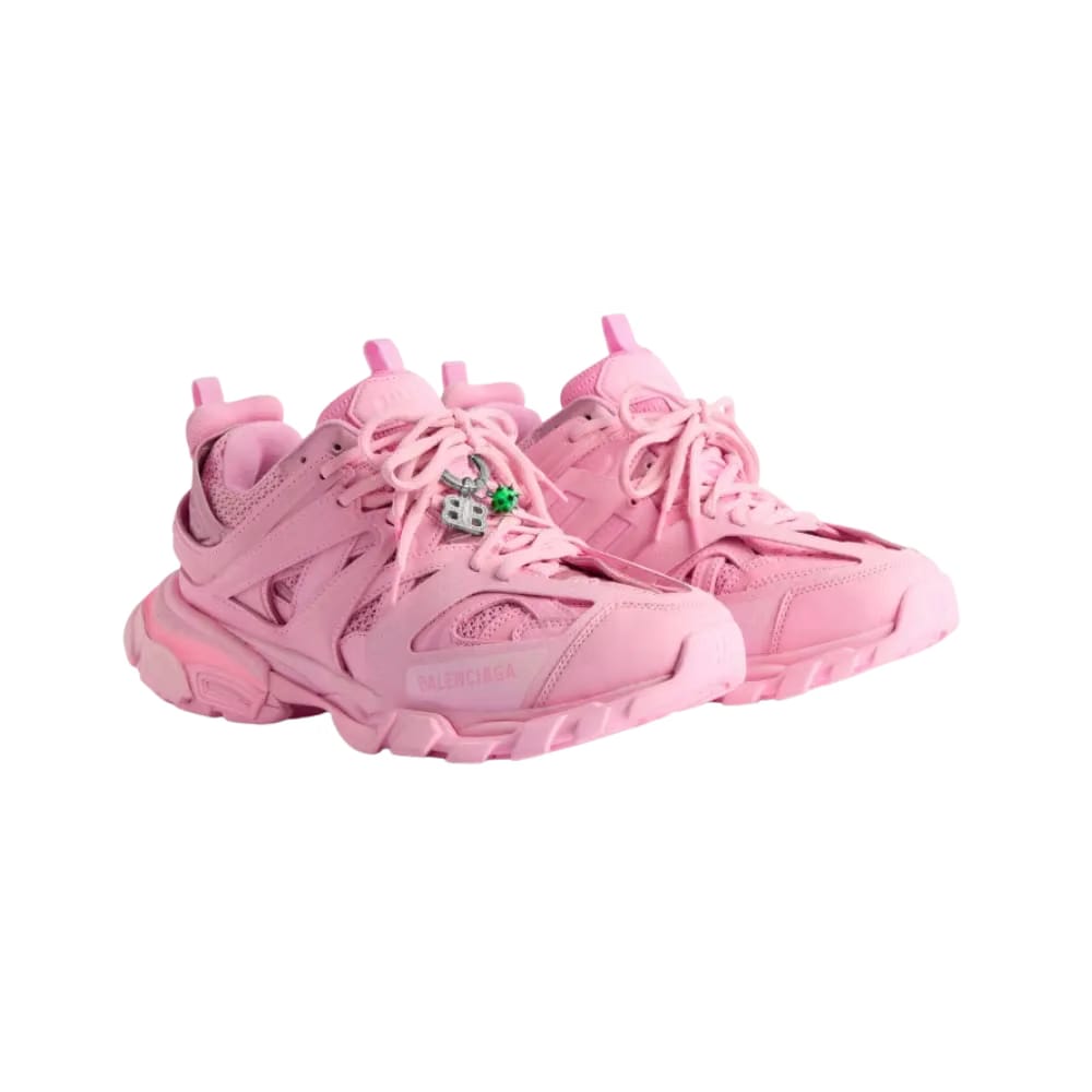 Balenciaga Track Sneaker With Charms In Pink
