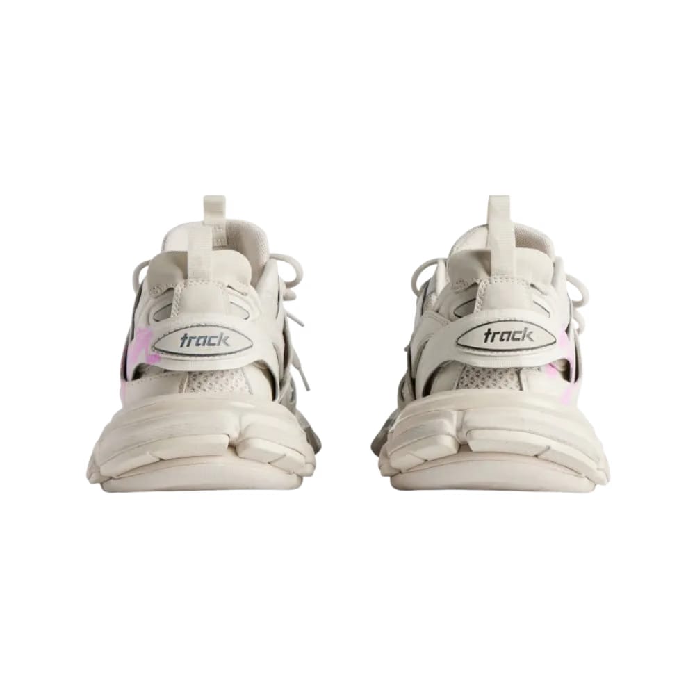 Balenciaga Track Signature Sneaker In Pink