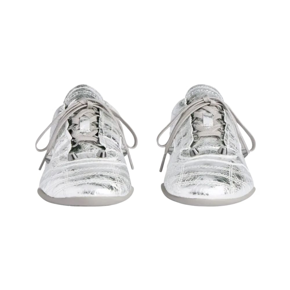 Balenciaga City Sneaker In Silver
