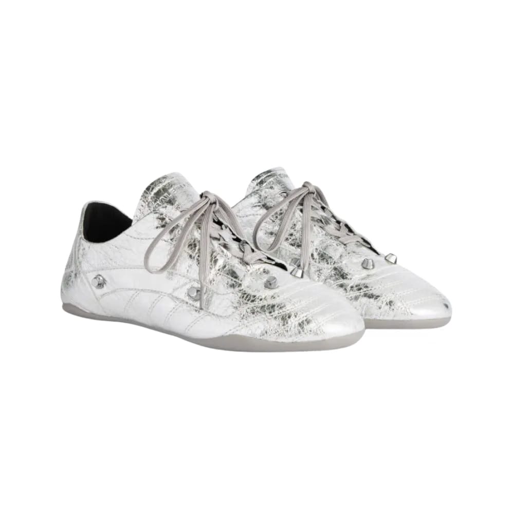 Balenciaga City Sneaker In Silver