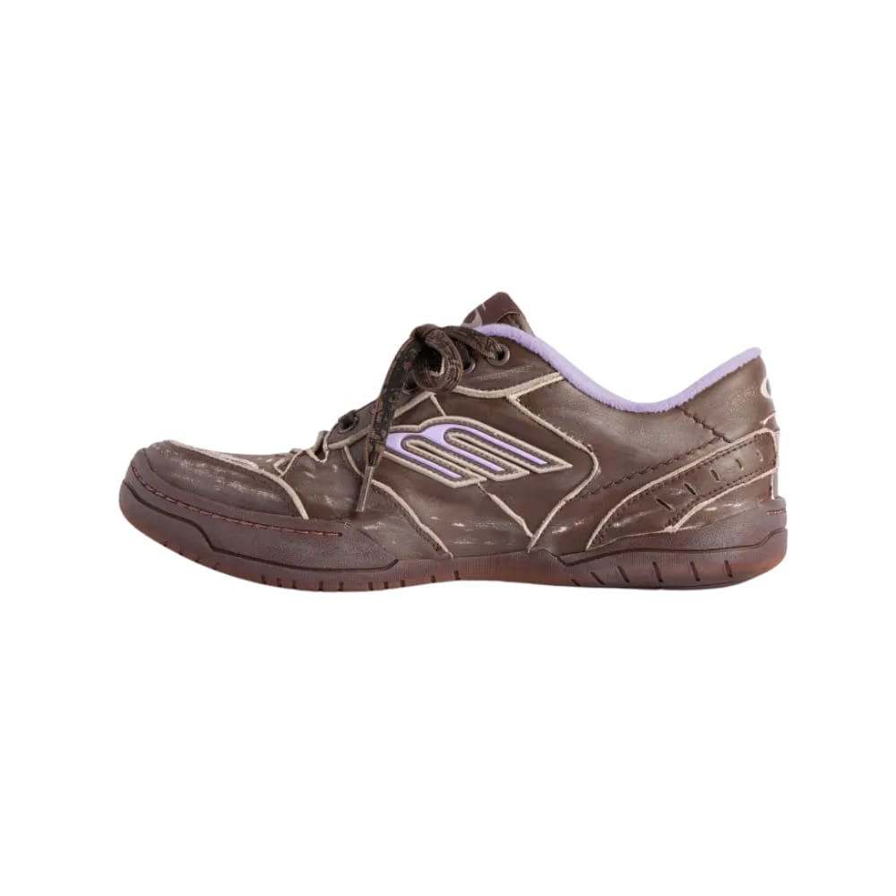 Balenciaga Hamptons Medium Worn-Out Sneaker In Brown