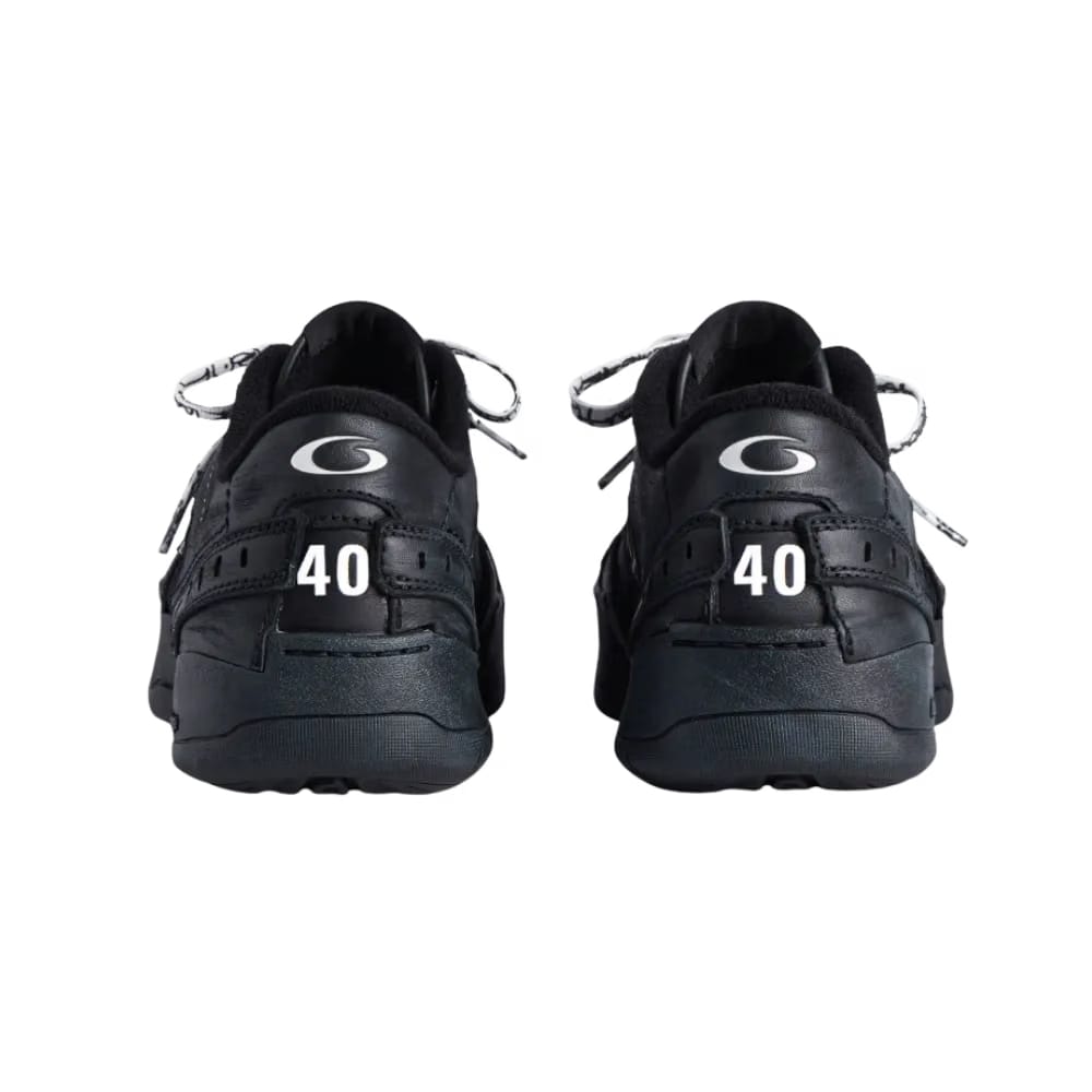 Balenciaga Hamptons Platform Sneaker In Black