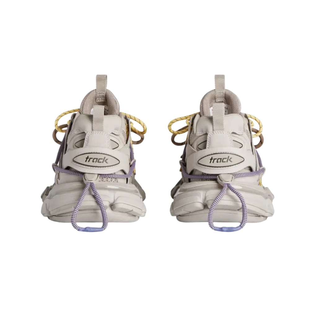 Balenciaga Track Trail Laces Sneaker In Taupe