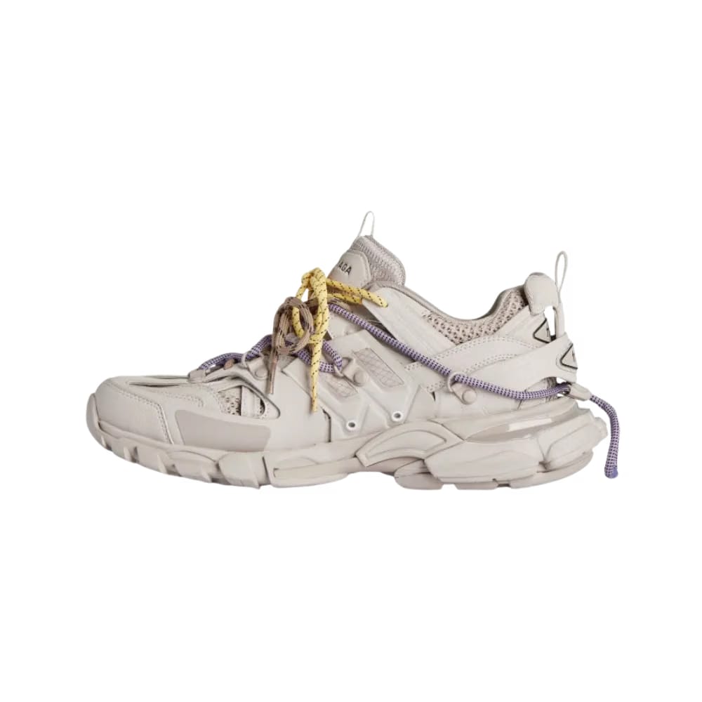 Balenciaga Track Trail Laces Sneaker In Taupe