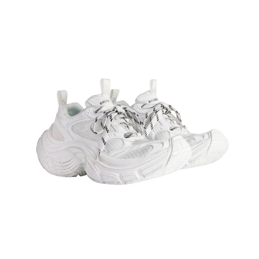 Balenciaga 6XL Sneaker In White Mesh