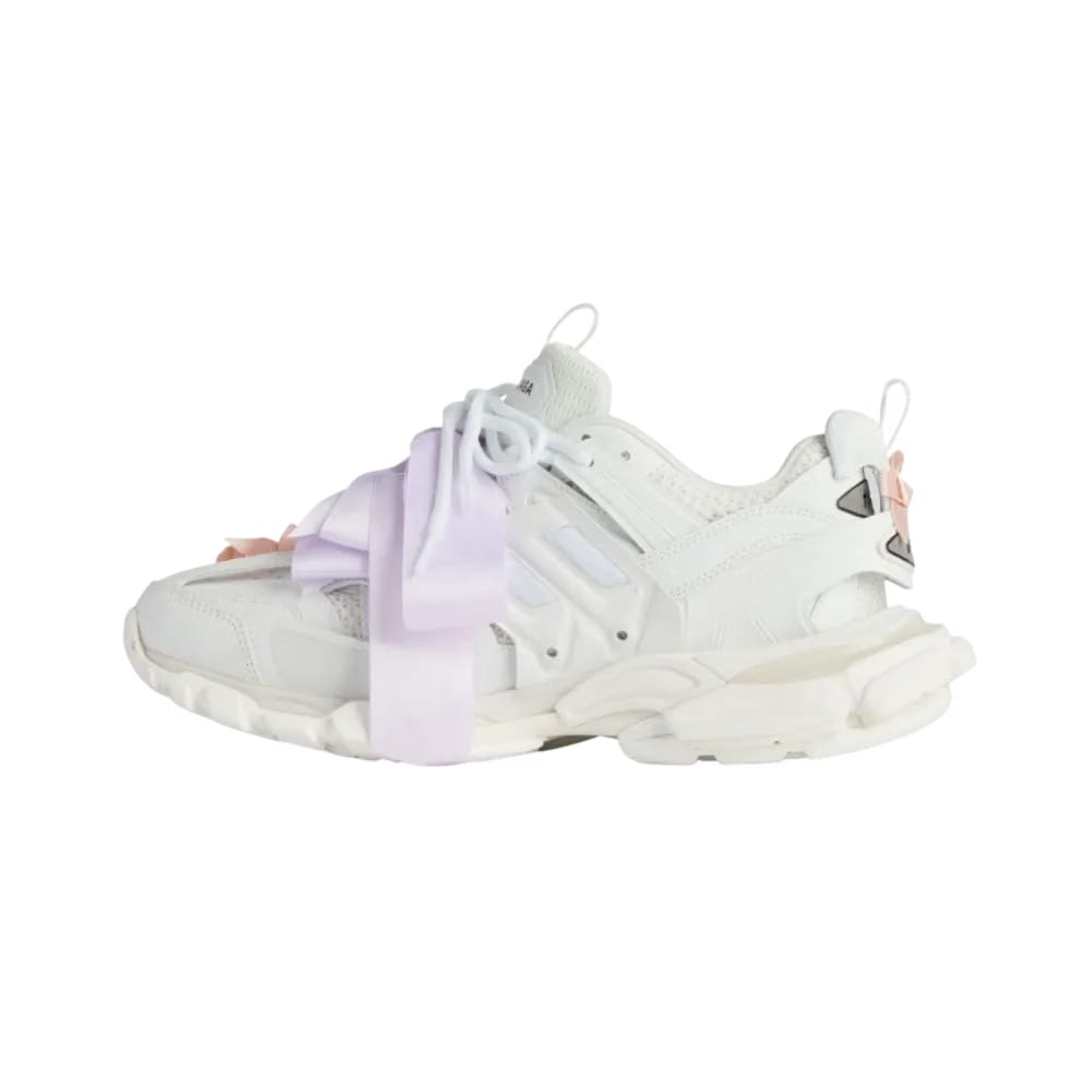 Balenciaga Track Bow Sneaker In White