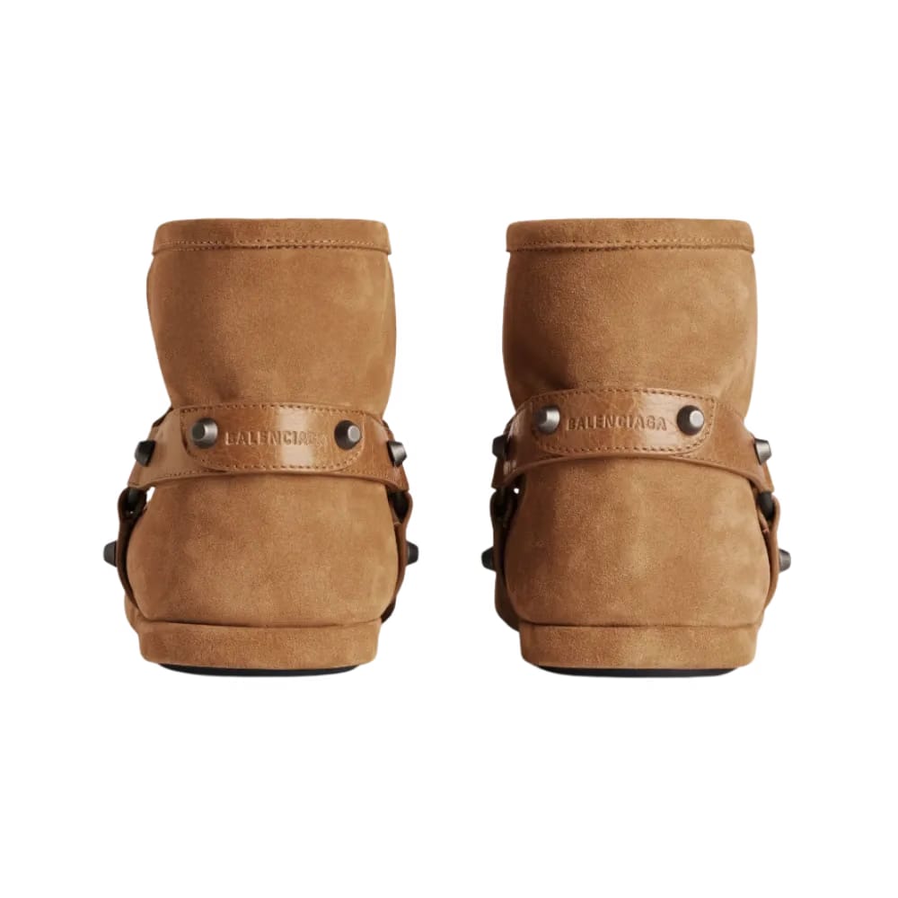 Balenciaga Alaska Soft Bootie In Camel