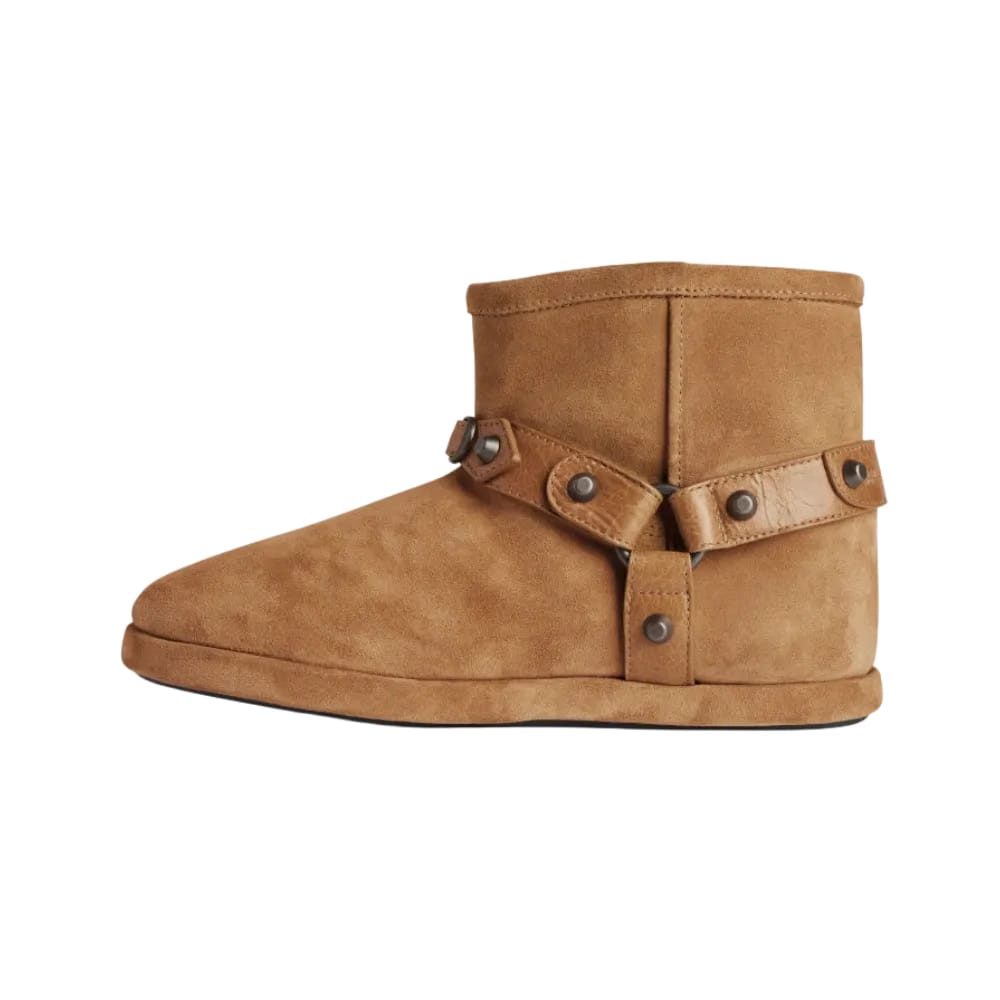 Balenciaga Alaska Soft Bootie In Camel