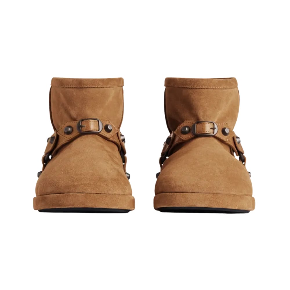 Balenciaga Alaska Soft Bootie In Camel