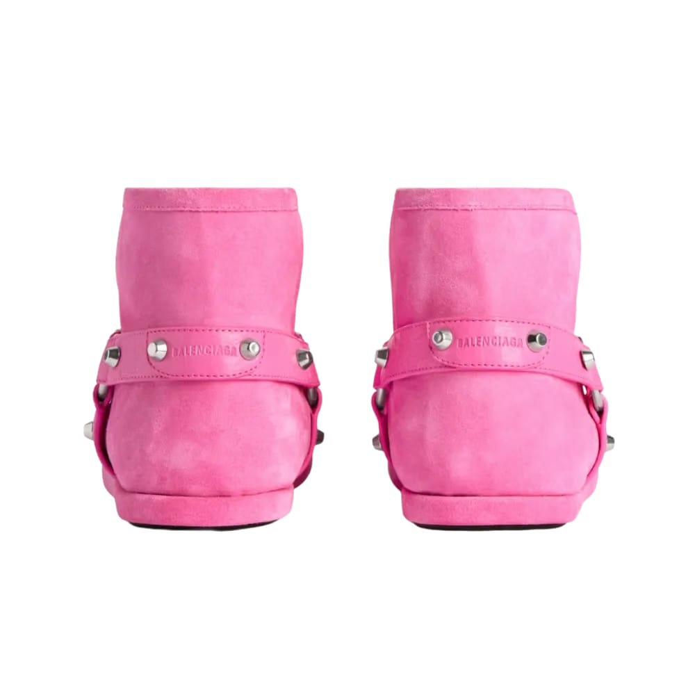 Balenciaga Alaska Soft Bootie In Dark Pink