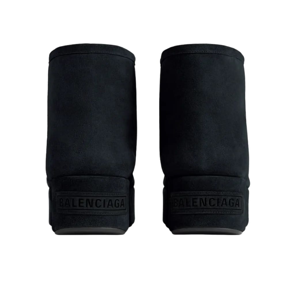 Balenciaga Alaska Platform Bootie In Black