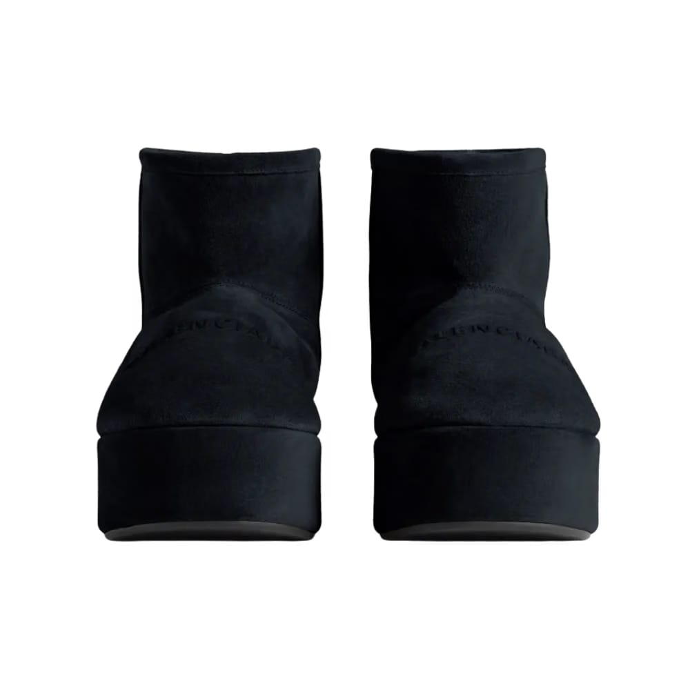 Balenciaga Alaska Platform Bootie In Black