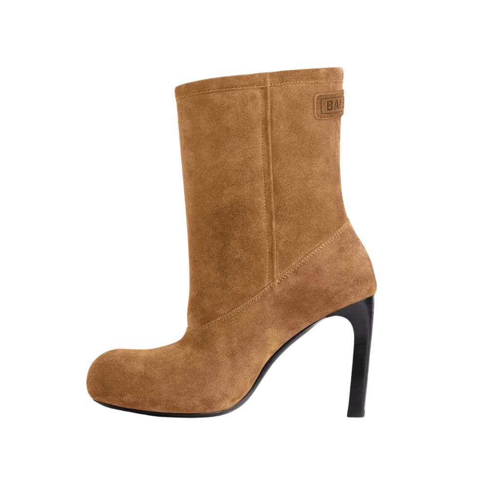 Balenciaga Fargo Bootie In Brown