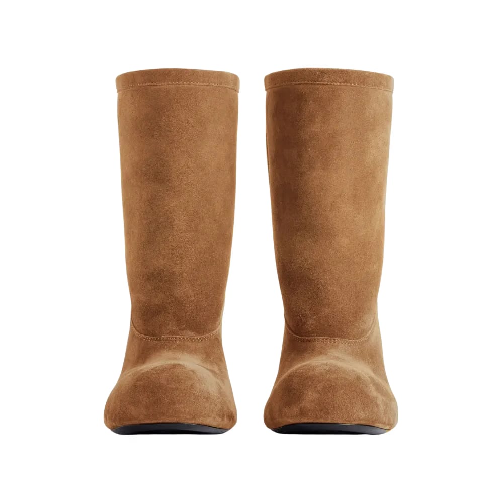 Balenciaga Fargo Bootie In Brown