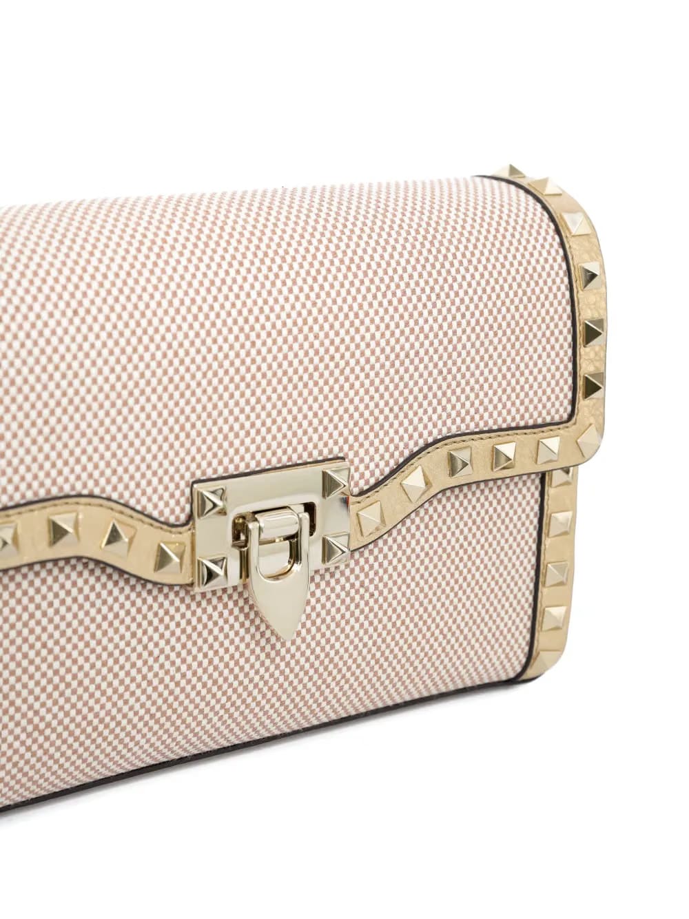 Rockstud-embellished cross body bag