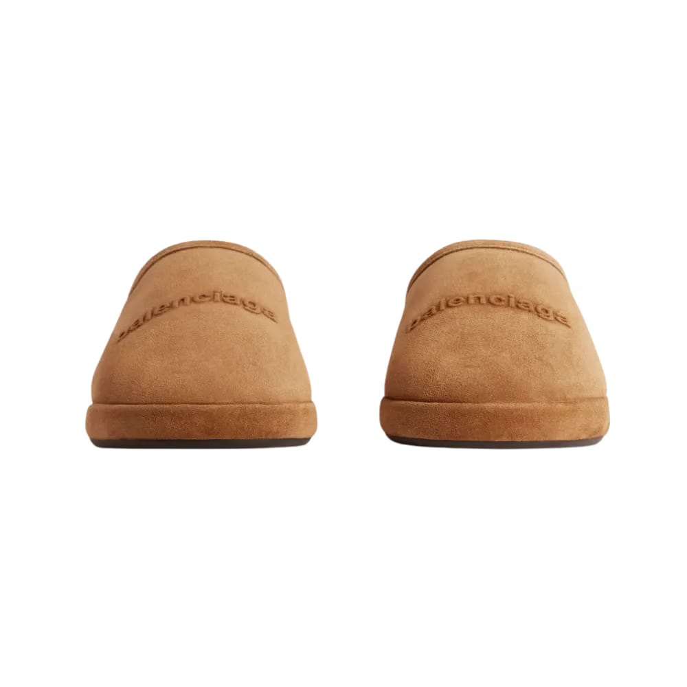 Balenciaga Alaska Slipper In Beige