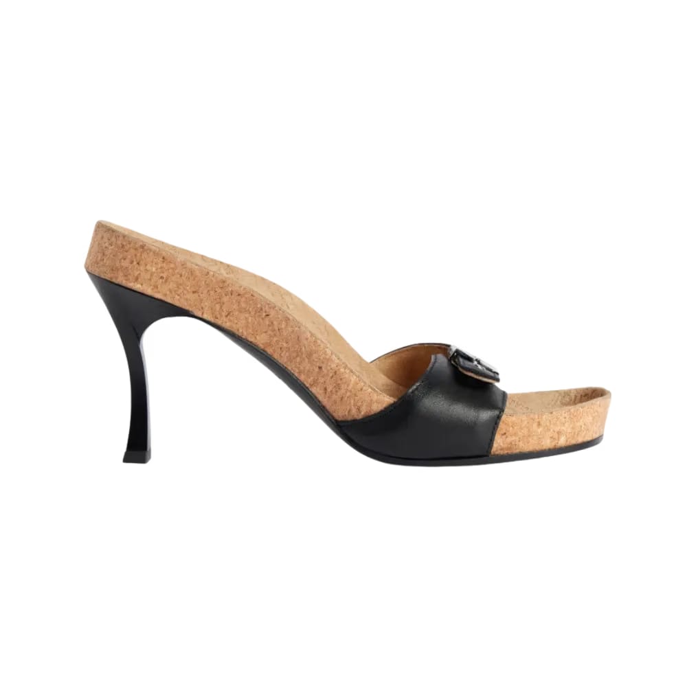 Balenciaga I Scholl Sandal In Black