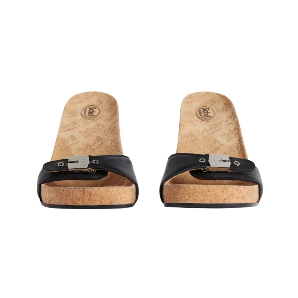 Balenciaga I Scholl Sandal In Black