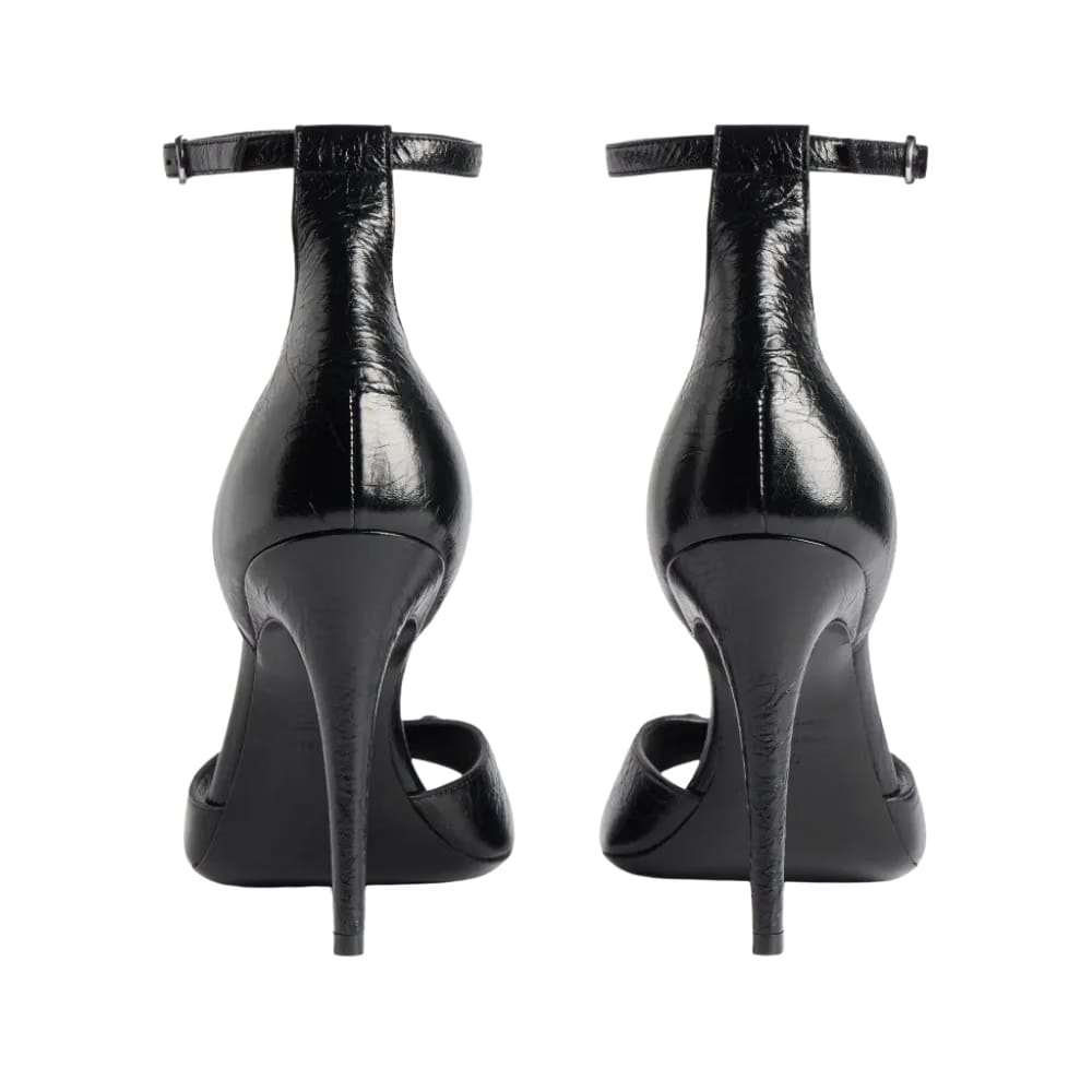 Balenciaga City Uptown Sandal In Black