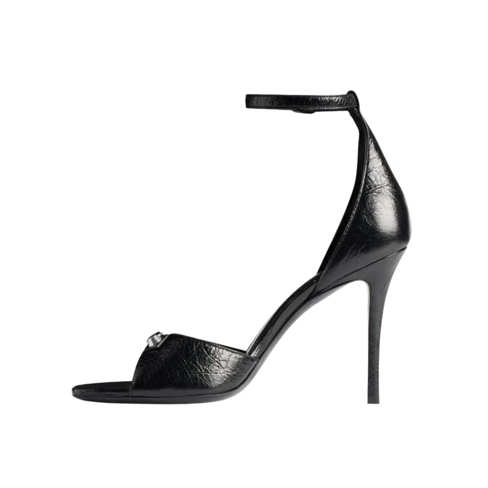 Balenciaga City Uptown Sandal In Black