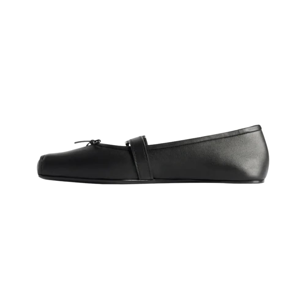 Balenciaga Bel Air Ballerina In Black