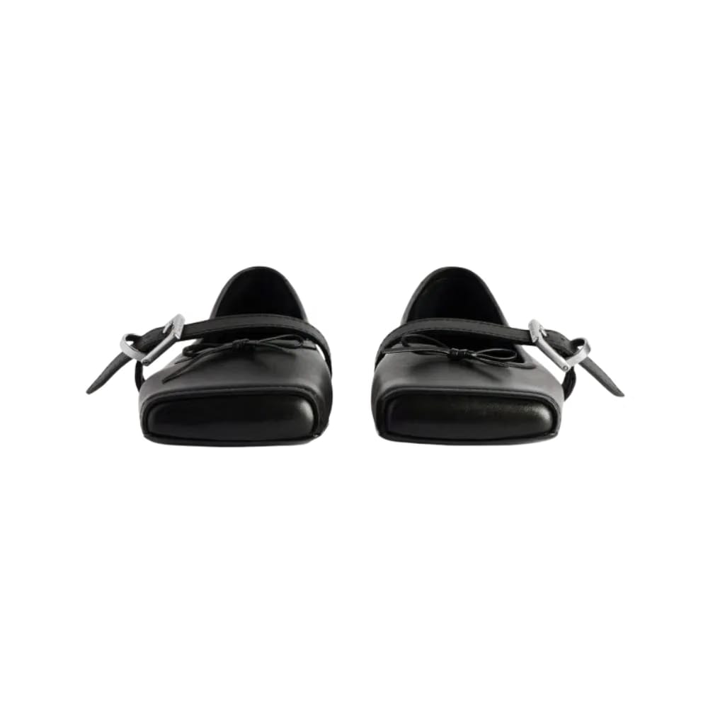 Balenciaga Bel Air Ballerina In Black